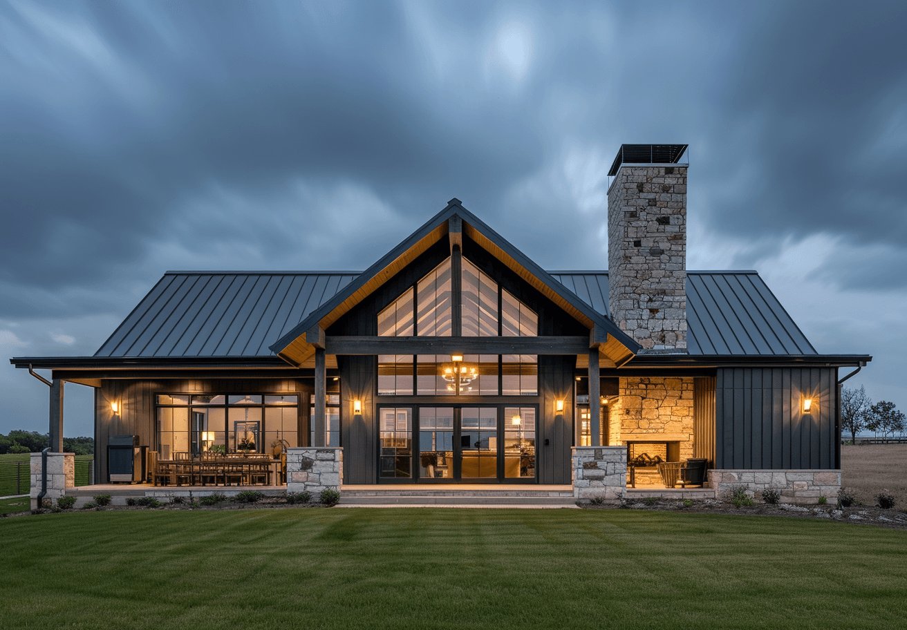 The Balsam barndominium floor plan