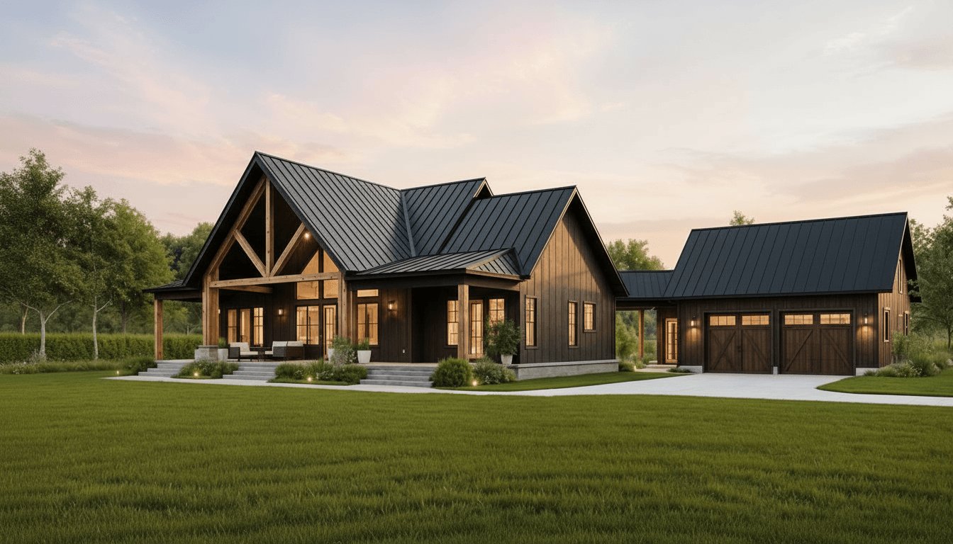 The Brixton barndominium floor plan