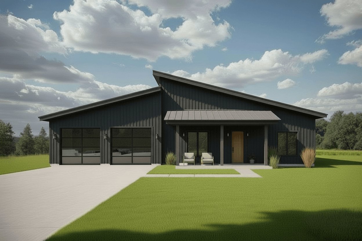The Cameron barndominium floor plan