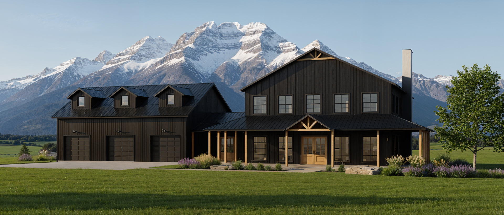 The Cinch barndominium floor plan