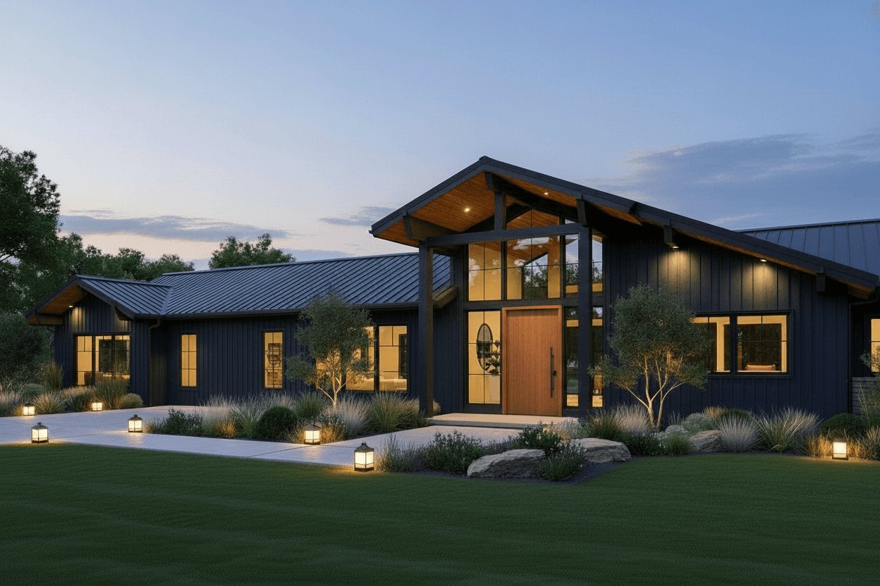 The Coby barndominium floor plan