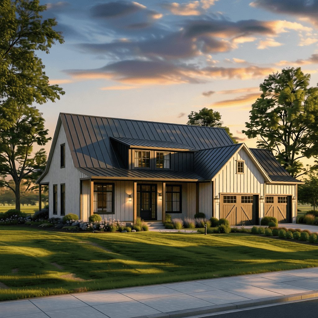 The Danbury barndominium floor plan