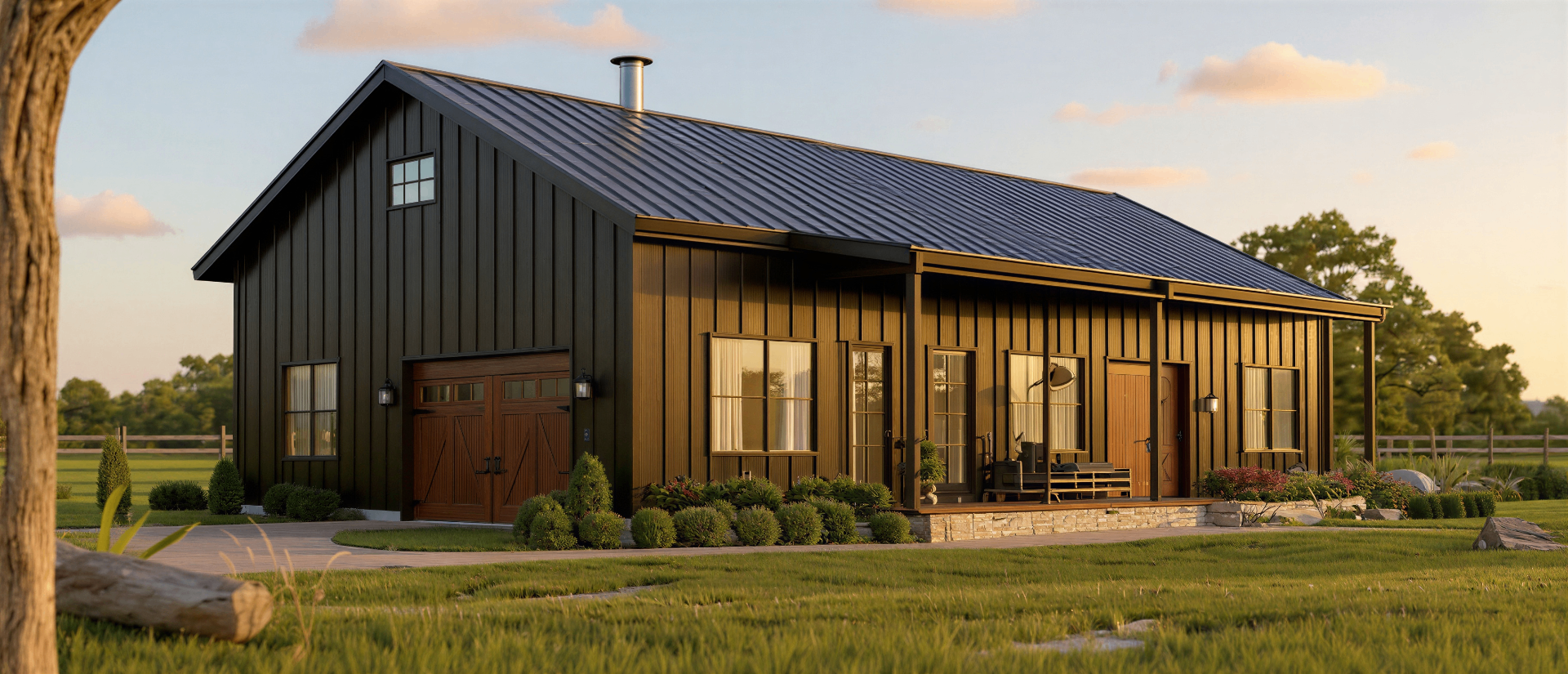 The Dug barndominium floor plan