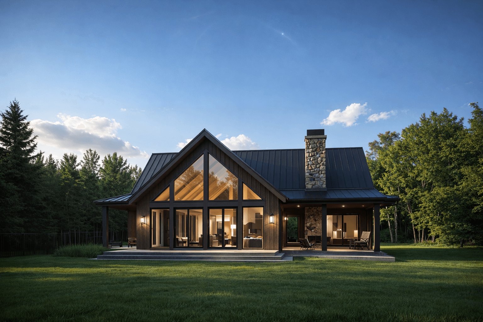 The Elkins barndominium floor plan