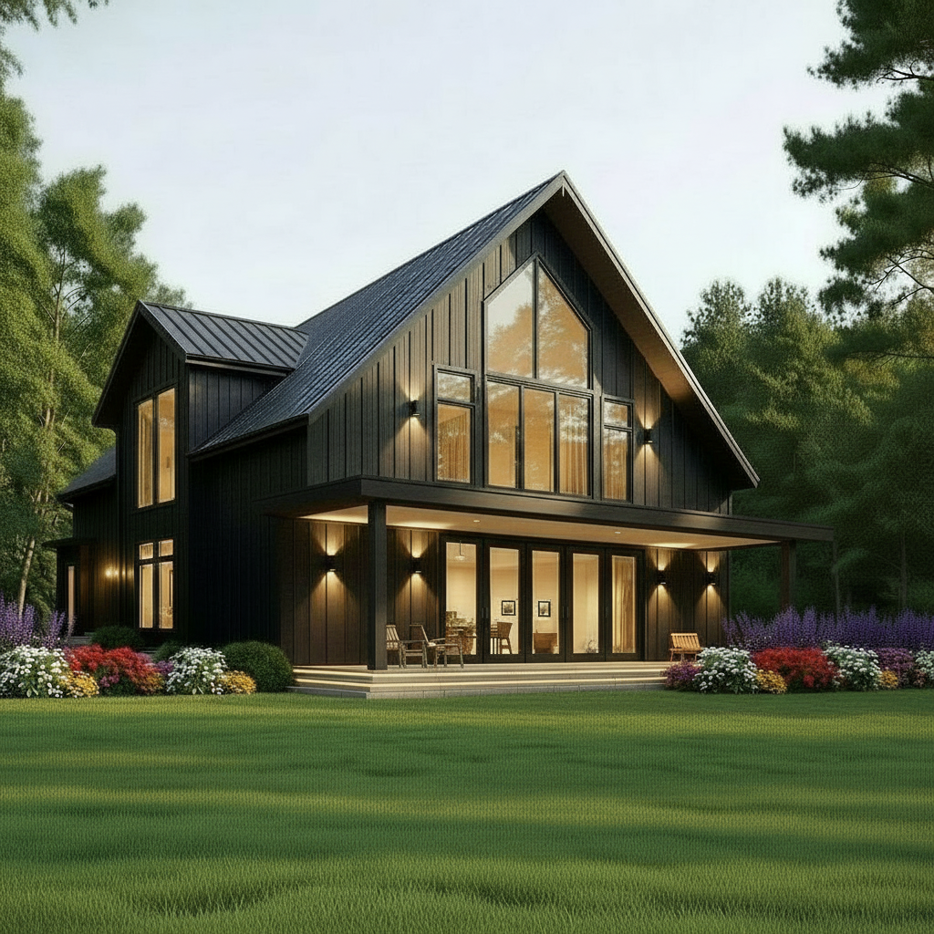 The Essex barndominium floor plan