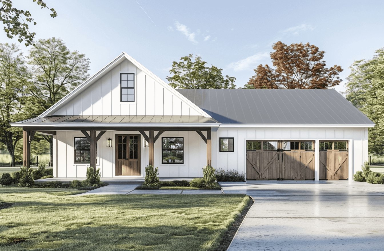 The Georgina barndominium floor plan