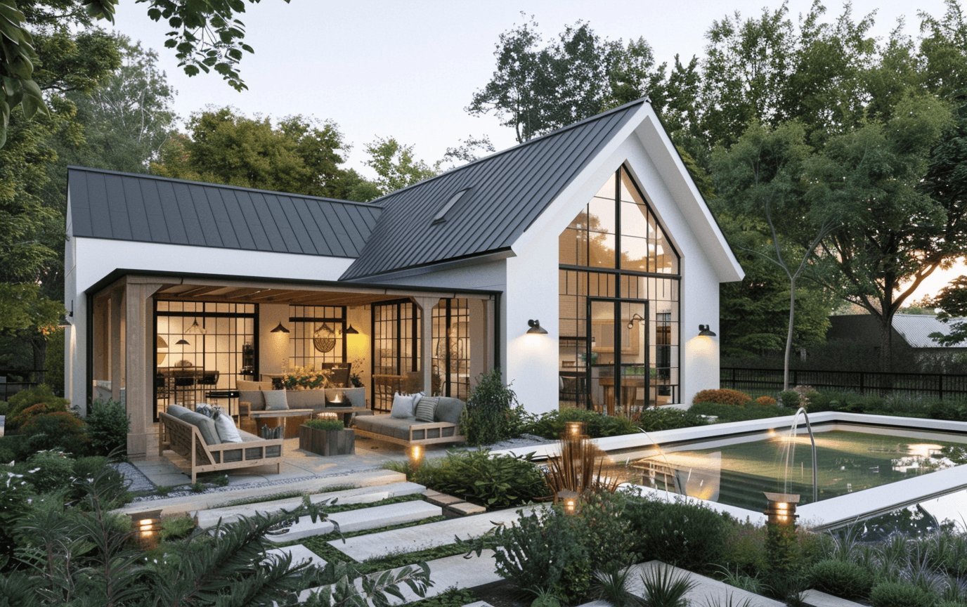 The Laguna barndominium floor plan