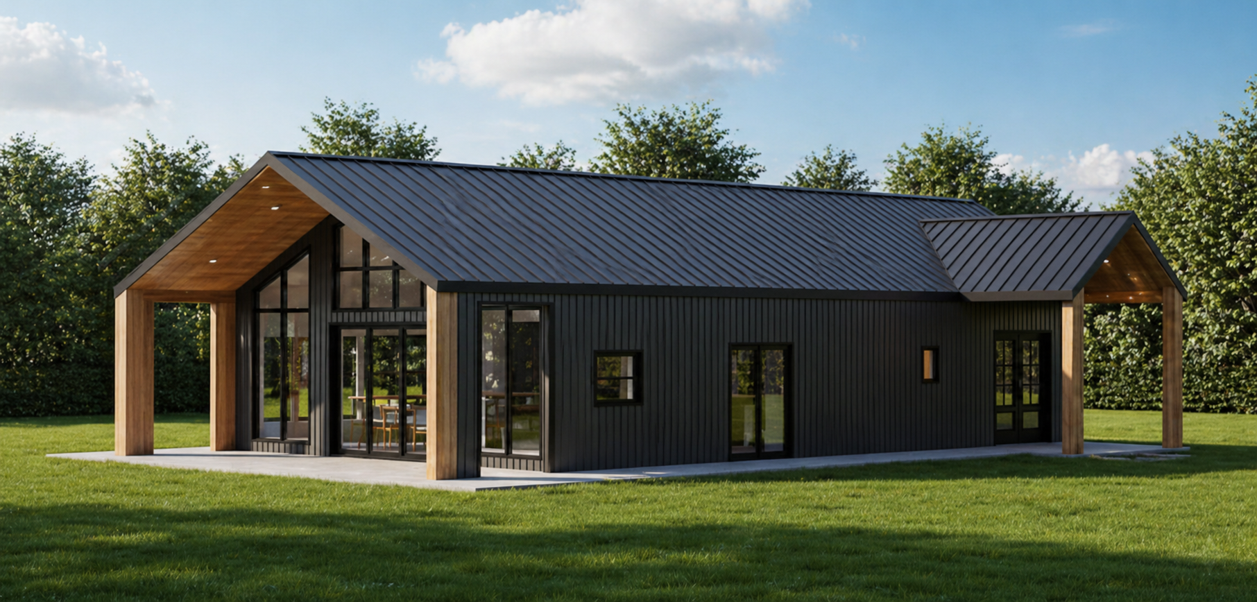 The Magnolia barndominium floor plan