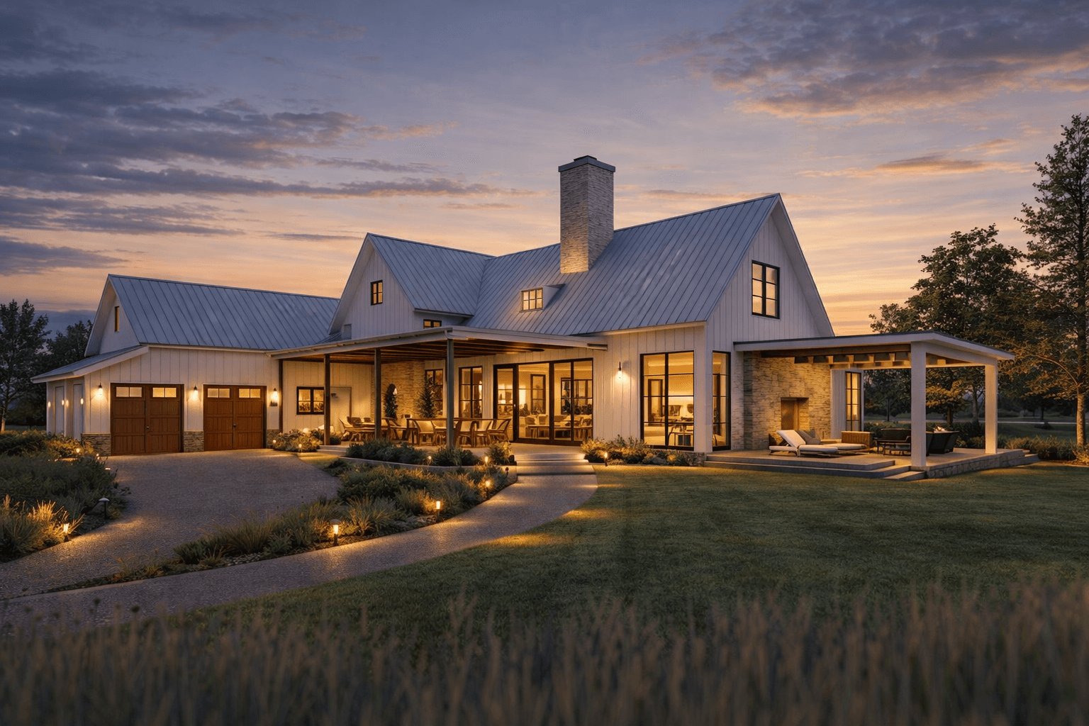The New Glasgow barndominium floor plan