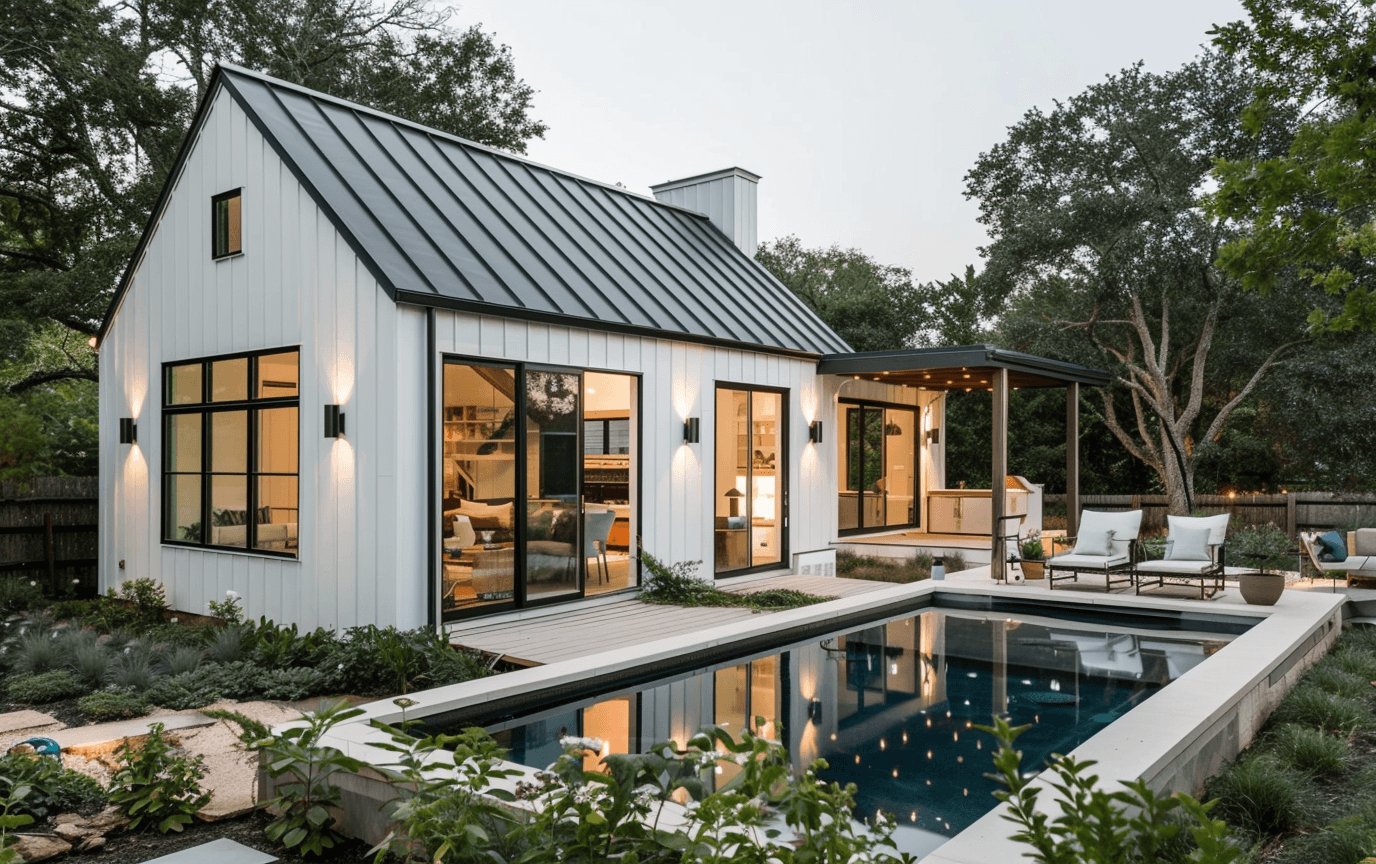 The Oasis barndominium floor plan