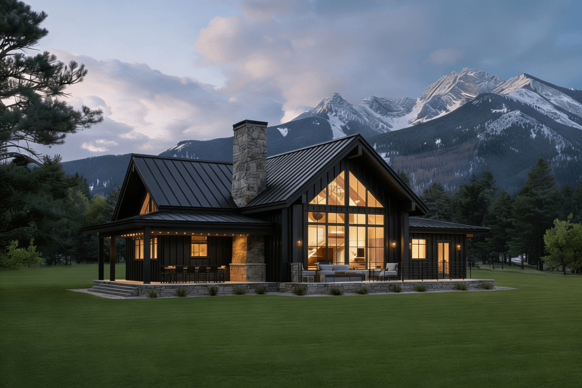 The Peaks barndominium floor plan