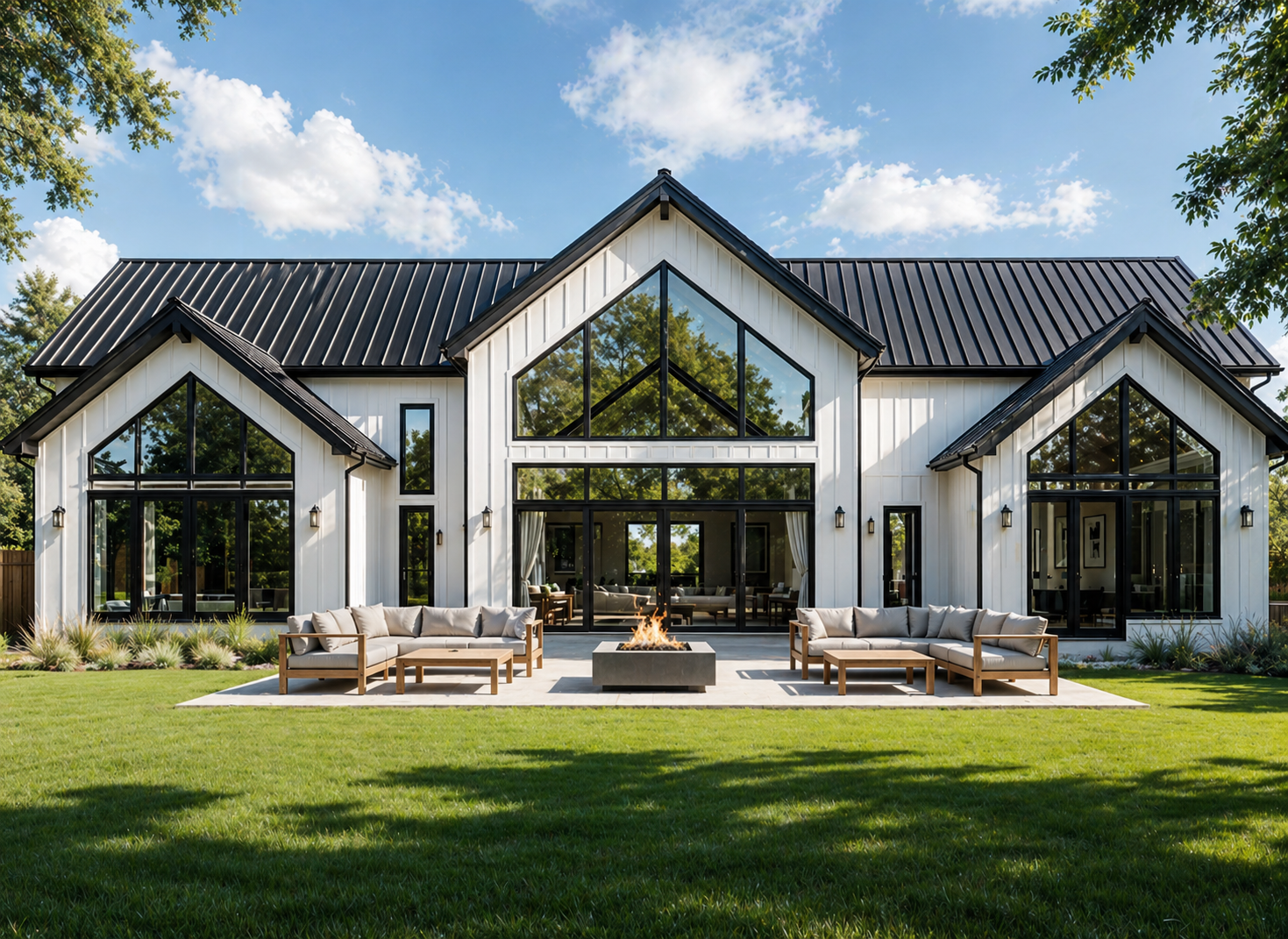 The Perry barndominium floor plan