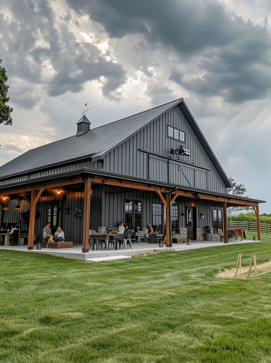 The Restaurant barndominium floor plan