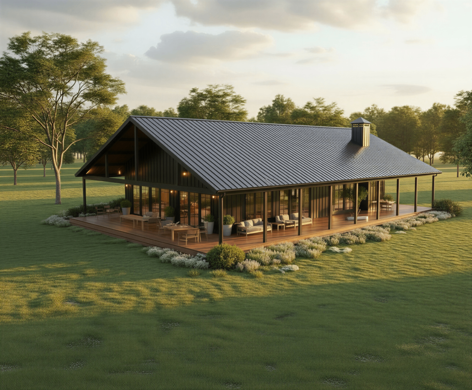 The Severn barndominium floor plan