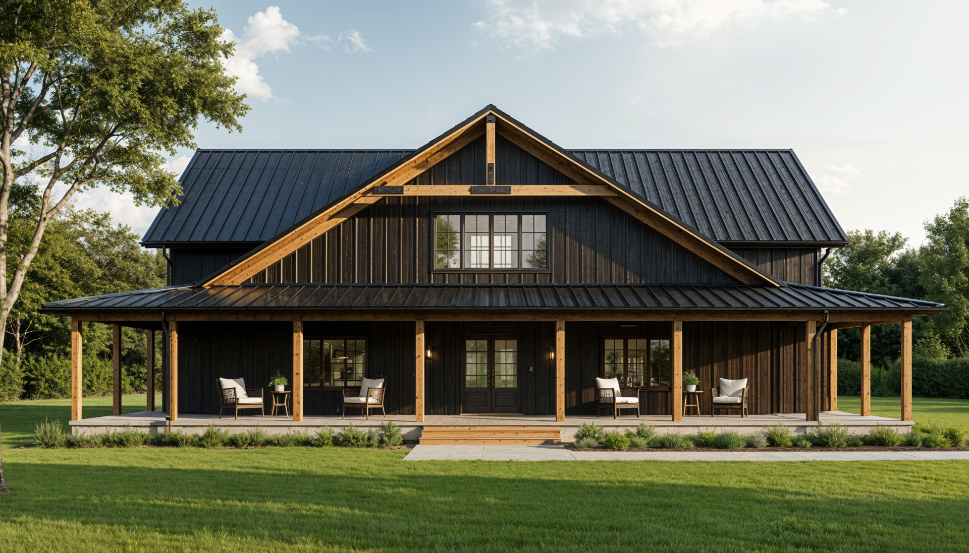 The Stellarton barndominium floor plan