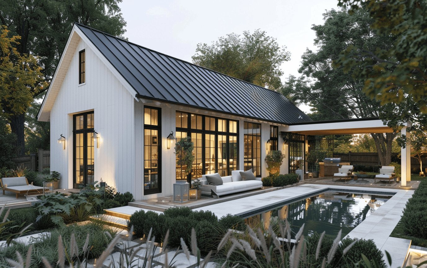 The Tideview barndominium floor plan
