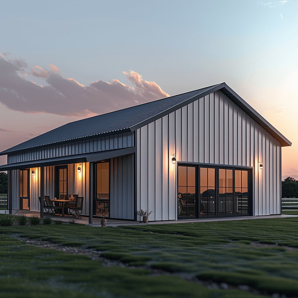 The Vance barndominium floor plan
