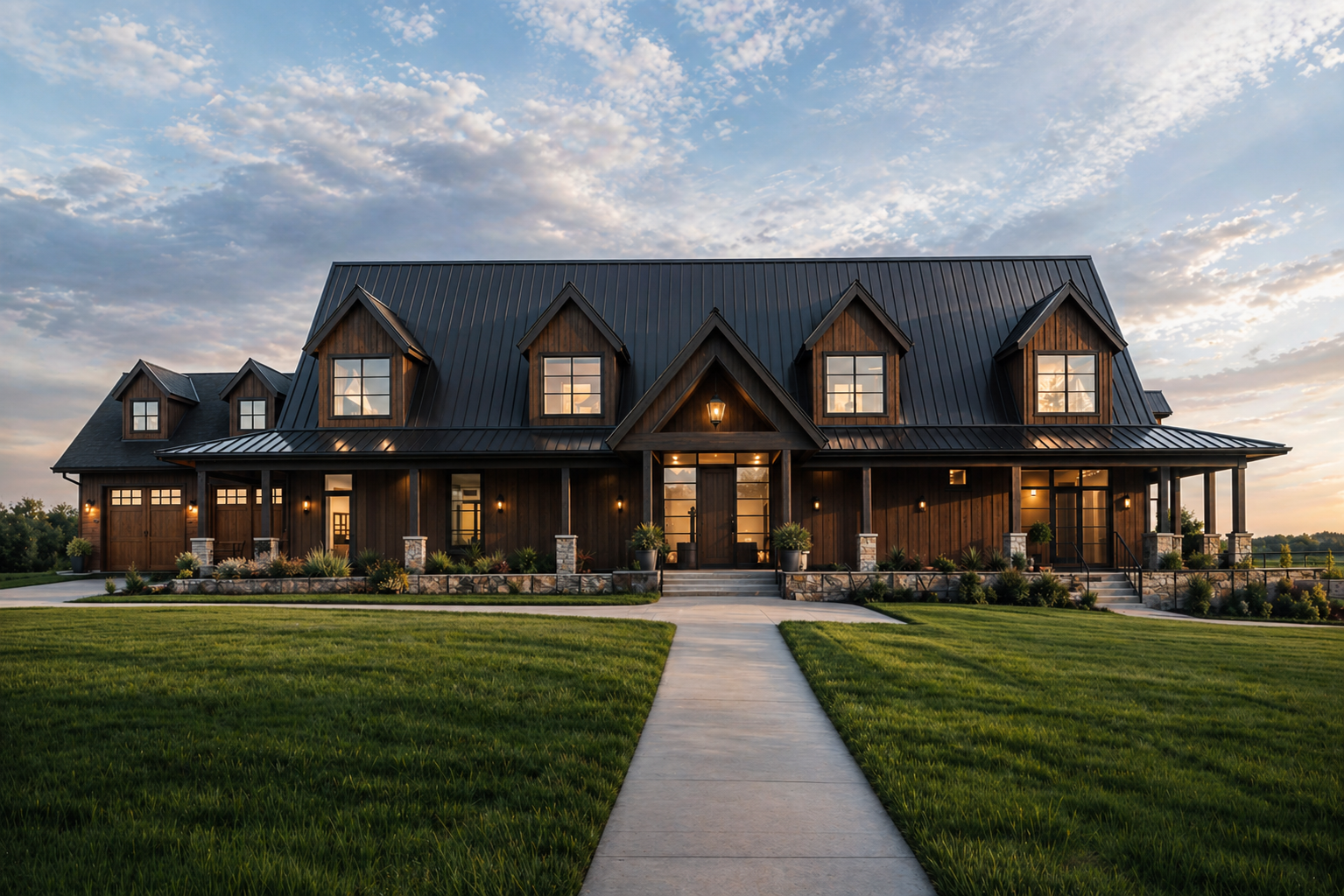 The Westport barndominium floor plan